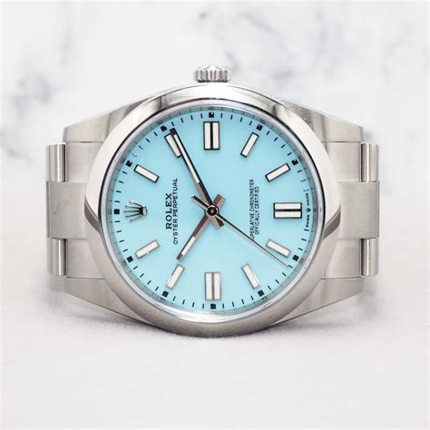 rolex oyster 41mm price|rolex 41mm tiffany blue.